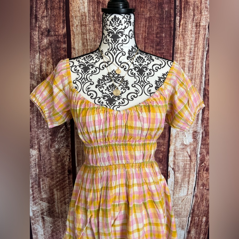 L*Space | NWT Belle Cover-Up Plaid Dress - Picture 4 of 10